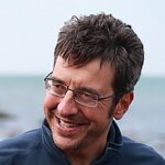 George Monbiot photo at beach