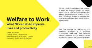 Welfare to work IDEA
