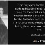 first they came quote